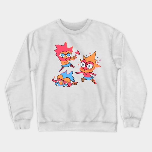 a gremlin Crewneck Sweatshirt by jimpavlica